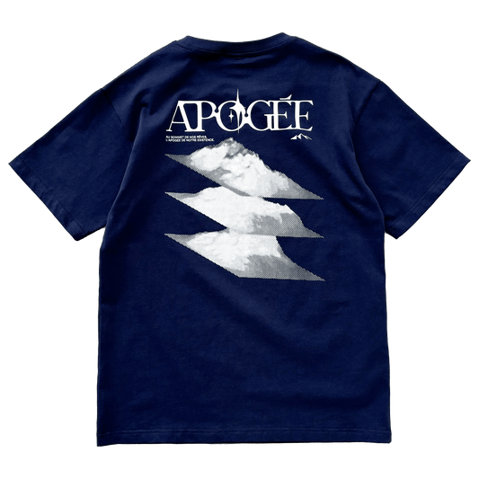 APOGÉE T-SHIRT BLEU MARINE - Apare Clothing